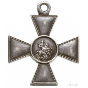krzyż św. Jerzego 4 stopnia typ I, na stronie odwrotnej...