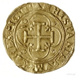 corona o escudo (doble ducado) bez daty /po 1535 r/, Se...