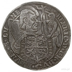 talar 1568, Goslar; z tytulaturą cesarza Maksymiliana I...