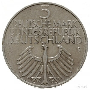 5 marek 1952 D, Monachium; 100-lecie Germanisches Museu...