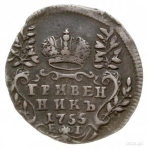 griwiennik 1755 EI, Krasnyj Dvor; Diakov 346 (R2), Bitk...