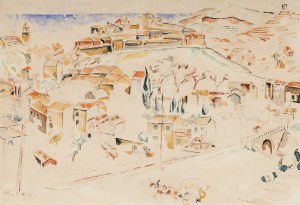 Mela Muter (1876 Warszawa - 1967 Paryż), Pejzaż z Collioure