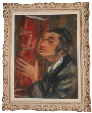 Zygmunt Menkes (1896 Lwów - 1986 Riverdale), Młodzieniec z Torą, przed 1939 r.