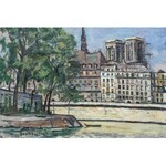 Nathan Grunsweigh (1883 Kraków - 1956 Paryż), Île de la Cité w Paryżu