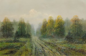 Wiktor Korecki (1890 Kamieniec Podolski - 1980 Milanówek k. Warszawy), Droga w lesie