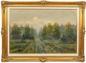 Wiktor Korecki (1890 Kamieniec Podolski - 1980 Milanówek k. Warszawy), Droga w lesie