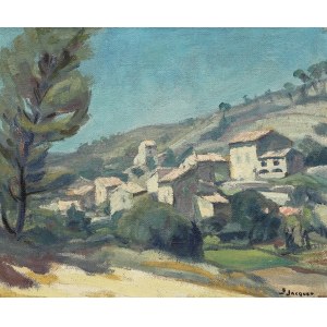 Baptist Clemont Jacquet (1895 Marsylia - 1984), Pejzaż Prowansji
