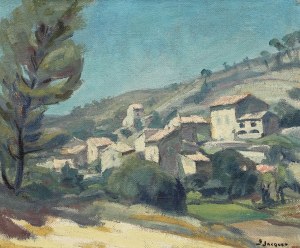 Baptist Clemont Jacquet (1895 Marsylia - 1984), Pejzaż Prowansji
