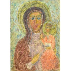 Krystyna PELLETIER (1914-2007), Madonna z Dzieciątkiem