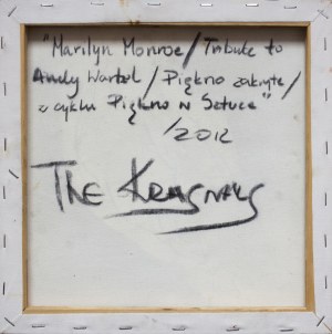 The Krasnals, Marilyn Monroe/Tribute to Andy Warhol/Piękno zakryte/z cyklu PIĘKNO W SZTUCE, 2012