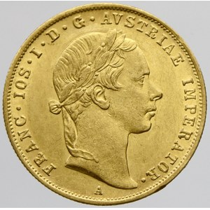 F. J. I.  1 dukát 1855 A (3,47 g)