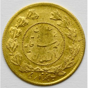 Írán.  Ahmad Shah (1909-25). 5000 dinár 1924 (1,37 g). KM-1071
