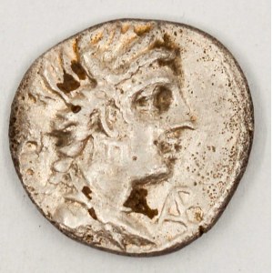 Galie, Massalina. Drachma, 2. stol. př.n.l. Hlava Artemis vpravo / lev vpravo, monogram. Podobný jako Depeyrot...
