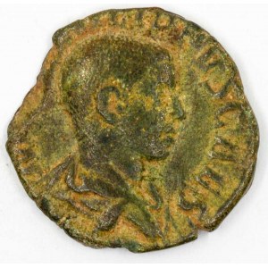 Phillip II.  (247-249) - jako Caesar. S estercius. PRINCIPI IVVENT / SC. RIC-256a, Sear2005-9249