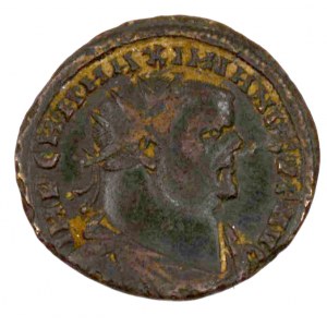 Maximianus I. Hercules  (286-305, 306-308, 310). Br. antoninianus, minc. Alexandria (ALE). CONCORDIA MILITVM...