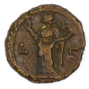 Bilon. tetradrachma pro Egypt, minc. Alexandria, 3/4. rok vlády. Miltne-4871