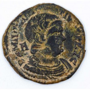 Magnentius  (350-353). F ollis. VICTORIAE DD NN AVG ET CAES. Mincovna neurčena