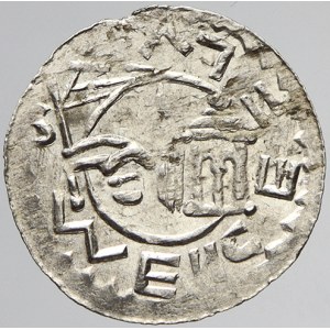 Vratislav II.  (1061-92). Denár. Cach-354