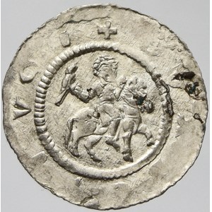 Bořivoj II. (1100-1110). Denár. Cach-423. nedor.