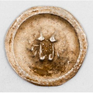 Václav II. (1278-1305). Český brakterát s orlicí 19 mm (0,41 g). Cach-nezná