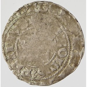 Karel IV. (1346-78). Pražský groš, blíže neurč. excentr., dr. hr., nedor.