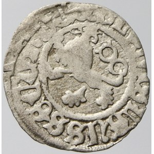 Vladislav II. (1471-1516). Bílý peníz, Cast.-7c. nep. exc.