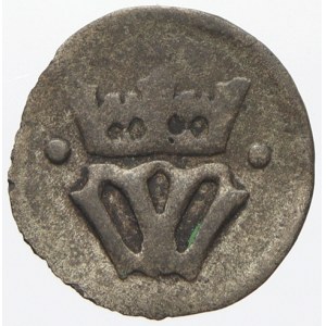 Vladislav II. (1471-1516). Malý peníz jednostr. Sm.-tab. III 44. patina