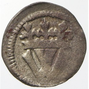 Vladislav II. (1471-1516). Malý peníz jednostr. Sm.-tab. III 45. část. nedor.
