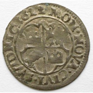 Svídnice, město.  3 krejcar 1622 s tit. Ferdinanda II. SJ-133, tab. XXXXV/5