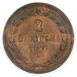 2 baiocchi 1851 R. KM-1344