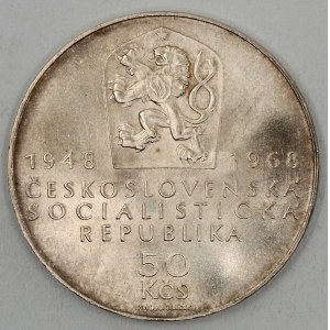 50 Kčs 1968 republika