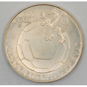 200 Kč 2001 Fotbalový svaz, etue