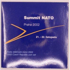 Sada oběhových mincí 2002 NATO, orig. obal