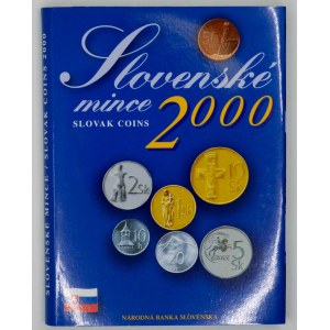 SR.  Sada oběhových mincí SR 2000 (10 hal.-10 Ks + žeton), orig. obal
