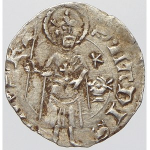 Ludvík I.  (1342-82). Denár. Husz.-542, Unger-429.  nedor.