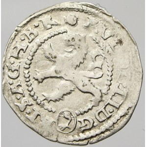 Malý groš 1596 K. Hora - Herold, značka B