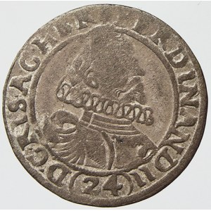24 krejcar kipr. 1623 Brno - neznámý minc. MKČ-891