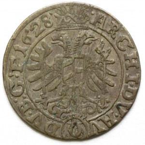 3 krejcar 1628 Olomouc - Fritsch. MKČ-927.  patina