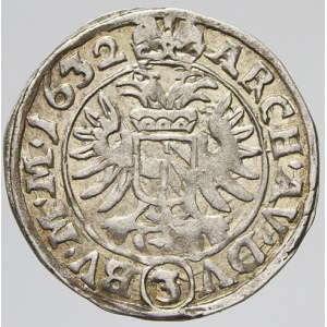 3 krejcar 1632 Praha - Schuster