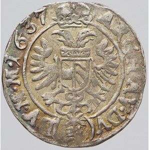 3 krejcar 1637 Praha - Wolker