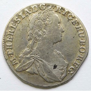 XVII krejcar 1762 Praha.  n. vada mat.