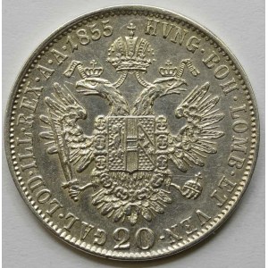 20 krejcar 1855 C