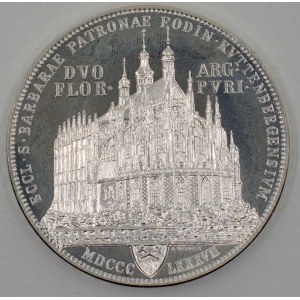 2 zlatník 1887/2019 Kutná Hora, NOVORAŽBA, mincovna Kremnica 2019 (raženo 200 ks), číslováno - č. 118...