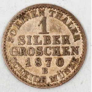 1 silbergroschen 1870 B. KM-485