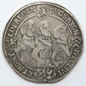 Sasko - Altenburg. Johann Philip, Friedrich, Johan Wilhelm, Friedrich Wilhelm II. (1603-25). Tolar 1624 (27,73 g). KM...