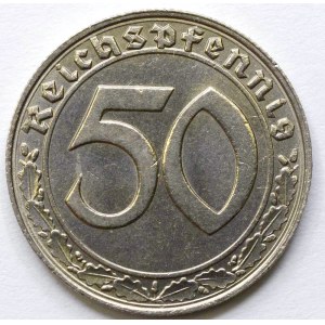 50 Rpf. 1939 B (nikl). KM-95