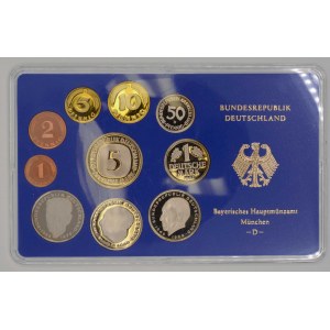 Sada oběžných mincí 1982 D