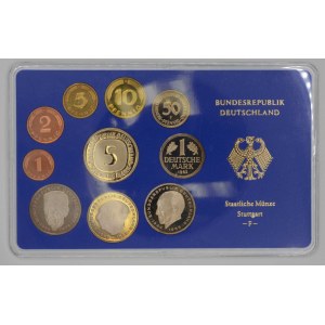 Sada oběžných mincí 1982 F