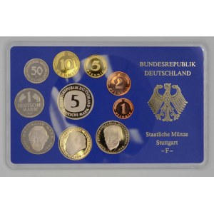 Sada oběžných mincí 1997 F