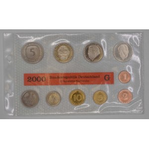 Sada oběžných mincí 2000 G